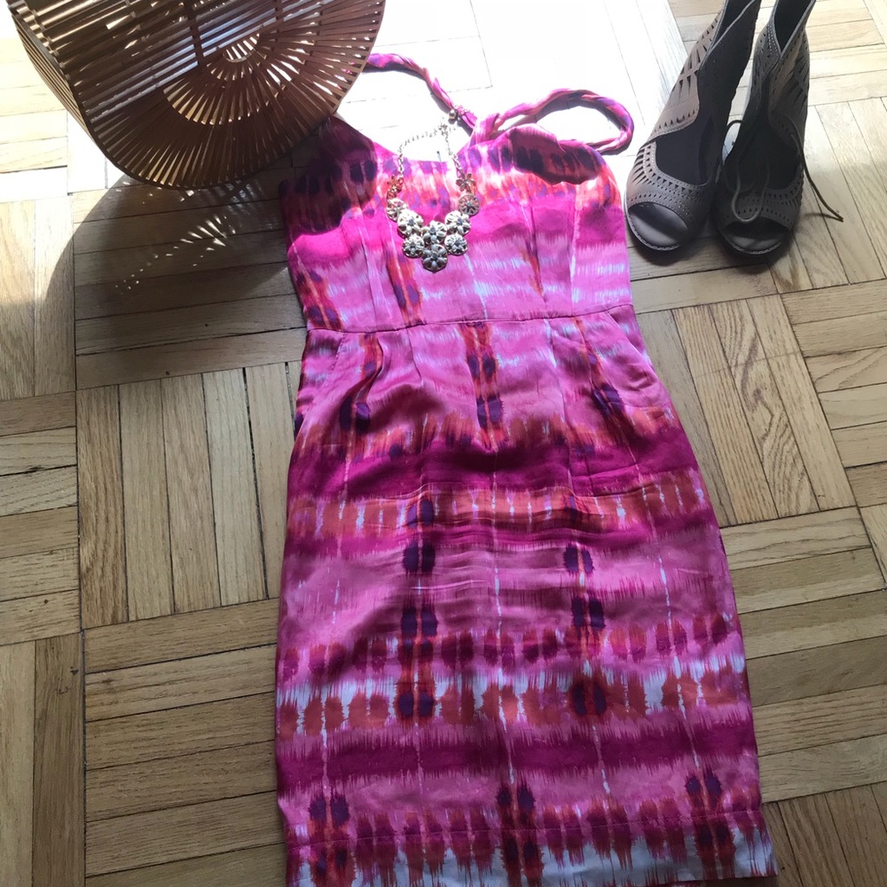 BR Ikat Silk Dress Sz 2
